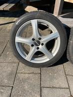 1 Ronal velg met Continentalband 225/45R17, Ophalen of Verzenden, Volkswagen