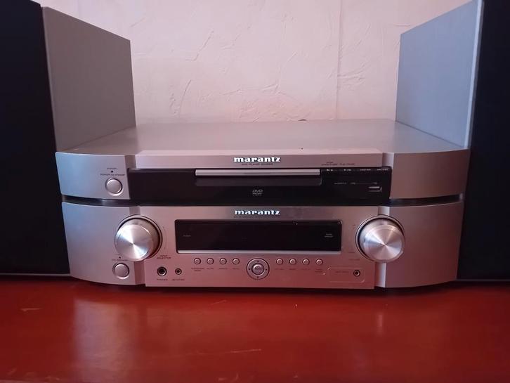 Marantz Stereo Set met Speakers NR1402, DV4093 dvd cd speler, Audio, Tv en Foto, Stereo-sets, Gebruikt, Cd-speler, Dvd-speler
