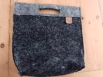Tas van vilt, Blauw, Overige typen, 50 cm of meer, Ophalen of Verzenden