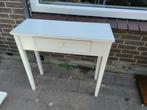 Sidetable wit gratis, Huis en Inrichting, Tafels | Sidetables, Ophalen, Gebruikt, 25 tot 50 cm, Rechthoekig