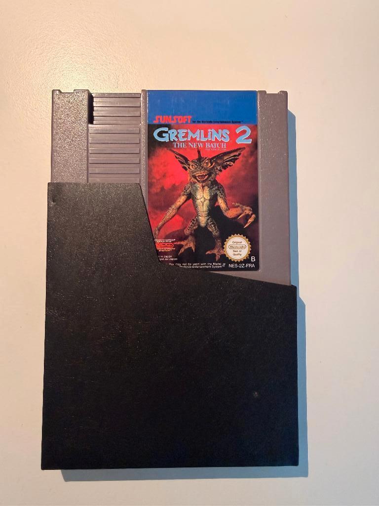 Nintendo NES – Gremlins 2 The New Batch – Sunsoft, Spelcomputers en Games, Games | Nintendo NES, Gebruikt, Avontuur en Actie, 1 speler