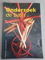 Onderzoek de basis - Hans van Buuren, Ophalen of Verzenden, Zo goed als nieuw, MBO, Hans van Buuren, Hans Hummel