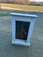Gratis - Sfeervol MDF haardje, Ophalen, Zo goed als nieuw, Vrijstaande haard, Elektrische haard