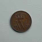 1 cent 1870, Postzegels en Munten, Munten | Nederland, Ophalen of Verzenden, Koning Willem III, 1 cent