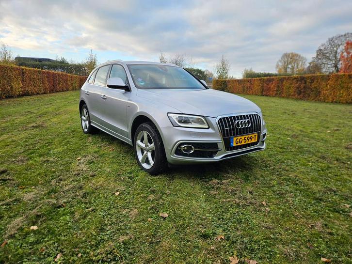 Audi Q5 2.0 Tfsi Quattro S-line 165KW  2015 Grijs, Auto's, Audi, Particulier, Q5, Achteruitrijcamera, Benzine, Euro 6, C, SUV of Terreinwagen