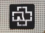 Rammstein  zeer mooie logo  patch 16, Verzenden, Nieuw, Kleding