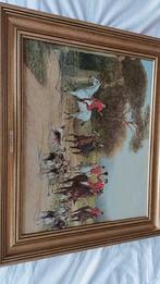 H . HARDY schilderij Jacht tafreel -en meer, Antiek en Kunst, Ophalen of Verzenden