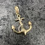 14 karaat gouden hanger anker model kettinghanger, Ophalen of Verzenden, Nieuw, Goud