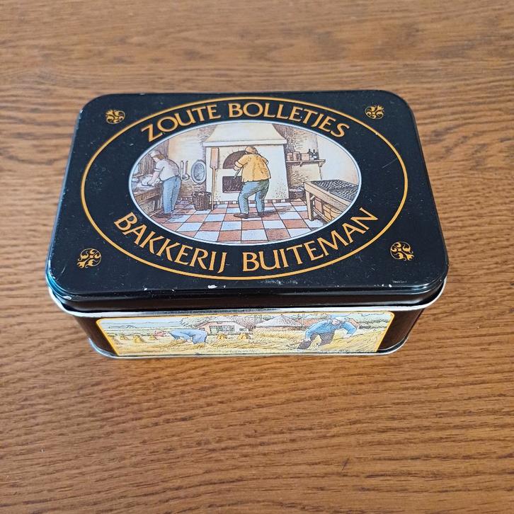 Blik Bakkerij Buiteman, Verzamelen, Blikken, Gebruikt, Overige, Overige merken, Ophalen of Verzenden