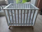 Bopita Lynn box - met mooi houten onderstel, Ophalen, Gebruikt, Rechthoekig, In hoogte verstelbaar