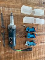 Bosch rechte slijper met diverse frees opzet stukken, Doe-het-zelf en Verbouw, Gereedschap | Overige machines, Gebruikt, Ophalen of Verzenden