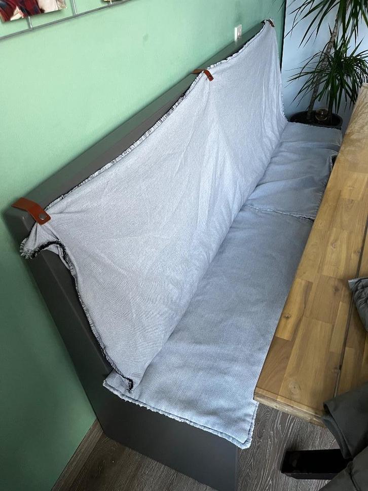 Gratis houten eetkamerbank, Huis en Inrichting, Banken | Bankstellen, Gebruikt, Rechte bank, Driepersoons, 200 tot 250 cm, Minder dan 75 cm