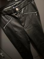 Leatherlook broek met ritsen Zara nieuw, Kleding | Dames, Broeken en Pantalons, Nieuw, Lang, Ophalen of Verzenden, Zwart