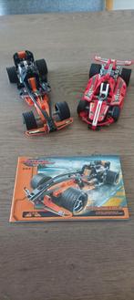 DeCool (soort Lego) 3412 + 3413 Racewagens, Kinderen en Baby's, Speelgoed | Duplo en Lego, Ophalen of Verzenden, Zo goed als nieuw
