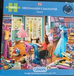 GIBSONS 500 XL DRESSMAKER'S  DAUGTER., Hobby en Vrije tijd, Denksport en Puzzels, Ophalen of Verzenden, 500 t/m 1500 stukjes, Gebruikt