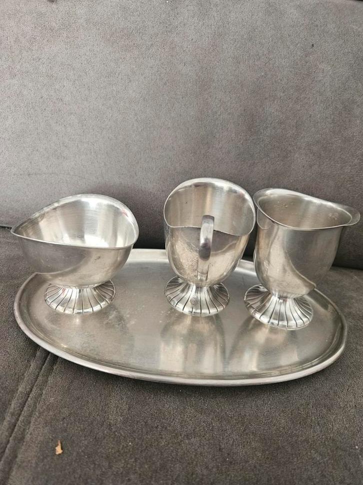 Douwe Egberts Roomstelletje, Antiek en Kunst, Antiek | Servies los, Ophalen of Verzenden