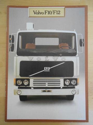 Volvo F10 / F12 Brochure 1979 - F 10 / F 12 - NL beschikbaar voor biedingen