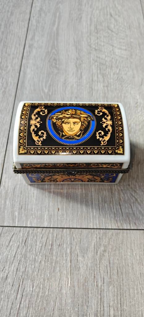 Zeren Ropal porseleinen bonbon doosje met Versace ontwerp, Ophalen of Verzenden
