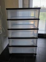 Iris Ohyama ladekast ladesysteem 5x lades 30 L met wielen, Ophalen