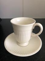 5 Wedgwood edme koffiekopjes met schotel, Wedgwood, Kop(pen) en/of Schotel(s), Ophalen of Verzenden, Zo goed als nieuw