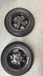 Piaggio zip carbon velgenset incl banden nieuw, Ophalen of Verzenden