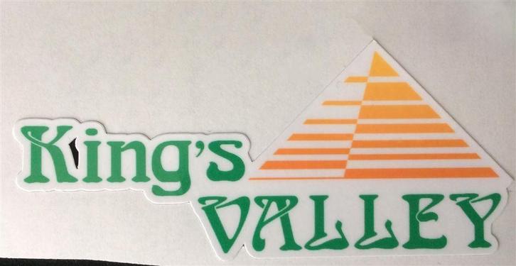 KING'S VALLEY KONAMI MSX Game STICKER, Verzamelen, Stickers, Nieuw, Verzenden