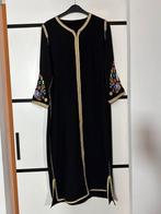 Elegante zwarte Marokkaanse kaftan, Maat 38/40 (M), Overige typen, Zwart, Ophalen of Verzenden