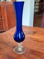 Antiek blauw vaasje, Ophalen of Verzenden