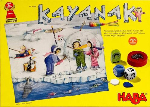 Kayanak , HABA, Hobby en Vrije tijd, Gezelschapsspellen | Bordspellen, Zo goed als nieuw, Ophalen of Verzenden