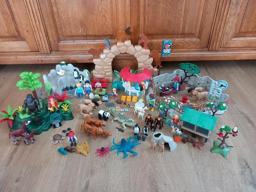 Playmobil 6634 grote dierentuin met heel veel extra,s, Kinderen en Baby's, Speelgoed | Playmobil, Zo goed als nieuw, Ophalen of Verzenden
