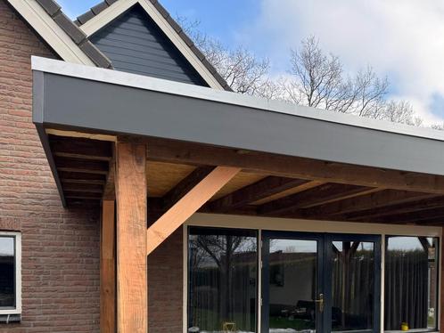 Boeidelen kunststof antraciet 600 cm lang NIEUW, Tuin en Terras, Overkappingen, Nieuw, Overige typen, Ophalen