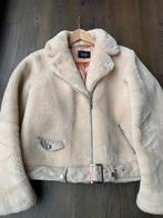 Ibana  teddy initatie bont jack jasje creme ivoor, Ophalen of Verzenden, Zo goed als nieuw, Maat 38/40 (M), Beige