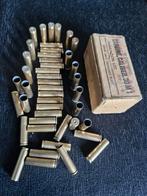 .30 M1 Hulzen WW2 + Doos, Ophalen of Verzenden, Landmacht, Amerika, Hulzen of Bodemvondsten