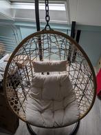 Hangstoel / Ei stoel, Tuin en Terras, Tuinstoelen, Ophalen, Zo goed als nieuw, Rotan