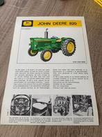 John Deere 20 serie folders, Verzenden, Zo goed als nieuw