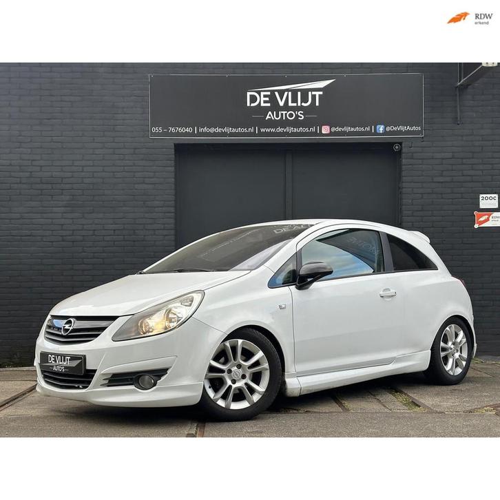 Opel Corsa 1.4-16V Sport | OPC Line | Airco | Cruise Control, Auto's, Opel, Bedrijf, Te koop, Corsa, ABS, Airbags, Airconditioning