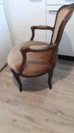 Notenhout dames fauteuil. Klassiek model., Antiek en Kunst, Antiek | Meubels | Stoelen en Banken, Ophalen