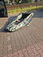 Opblaasbare rubberboot met trailertje, Aluminium, Zo goed als nieuw, Benzine, Minder dan 70 pk
