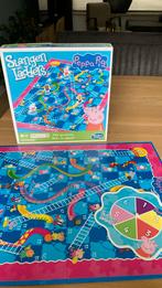 Peppa Pig slangen en laddersspel, Een of twee spelers, Ophalen of Verzenden, Zo goed als nieuw, Hasbro Gaming
