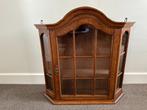 Biedt Aan: MOOIE Vintage Vitrinekast !!, Huis en Inrichting, Met deur(en), Eikenhout, Zo goed als nieuw, Minder dan 100 cm