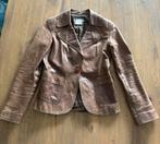 Leren blazer Part Two, Kleding | Dames, Bruin, Ophalen of Verzenden, Zo goed als nieuw, Jasje