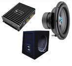 bassface 500watt 10inch subwoofer-pack, Auto diversen, Autospeakers, Niet ingevuld, Niet ingevuld, Nieuw, Ophalen of Verzenden