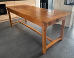 Antieke boeren  kloostertafel eettafel, 200 cm of meer, Zo goed als nieuw, Rechthoekig, 50 tot 100 cm