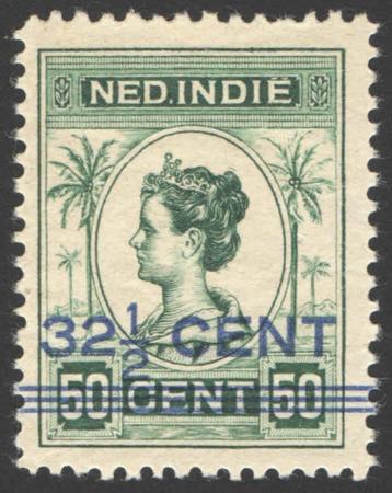 Ned-Indie NVPH nr 145a postfris Nooduitgifte 1921-22 beschikbaar voor biedingen