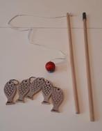 Houten vissenspel, Kinderen en Baby's, Speelgoed | Houten speelgoed, Ophalen of Verzenden, Zo goed als nieuw, Overige typen