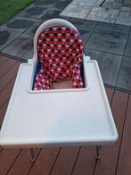 IKEA Antilop babystoel met kussen en dienblad, Ophalen, Gebruikt, Inklapstoel, Afneembaar eetblad