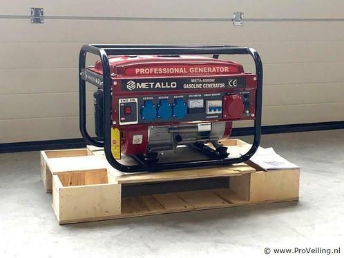 Online Veiling: Metallo META-8500W trekstart generator, Doe-het-zelf en Verbouw, Aggregaten, Nieuw