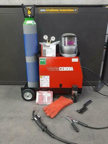 Compleet pakket!! cebora mig evo 160/m combi beschikbaar voor biedingen