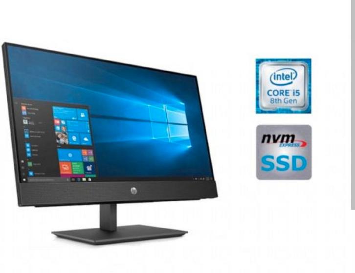 HP ProOne 440 G4/ i5 8500T CPU/ 16 GB DDR4/ SSD M.2 256 GB N, Computers en Software, Overige Computers en Software, Zo goed als nieuw