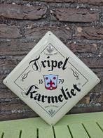 Reclamebord Tripel Karmeliet, Verzenden, Nieuw, Reclamebord, Plaat of Schild, Overige merken